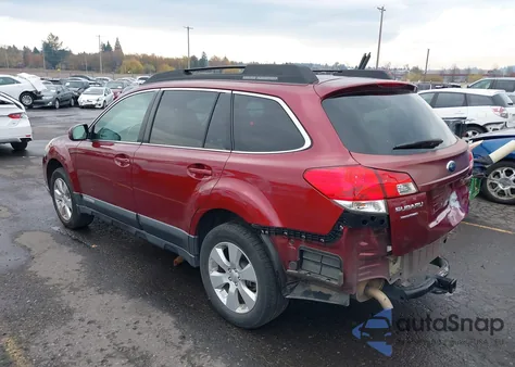 2011 Subaru Outback 2.5I Premium z USA, uszkodzony, nr VIN 4S4BRCCC4B3340450